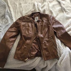 Leather jacket
